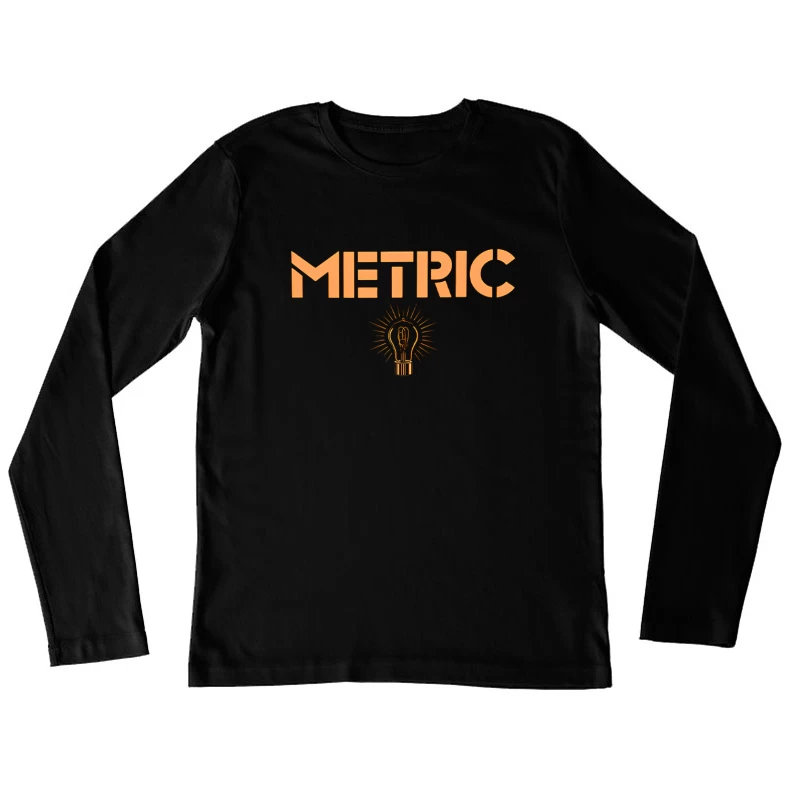 Metric Fantasies Lightbulb Female Long Sleeve T-Shirt