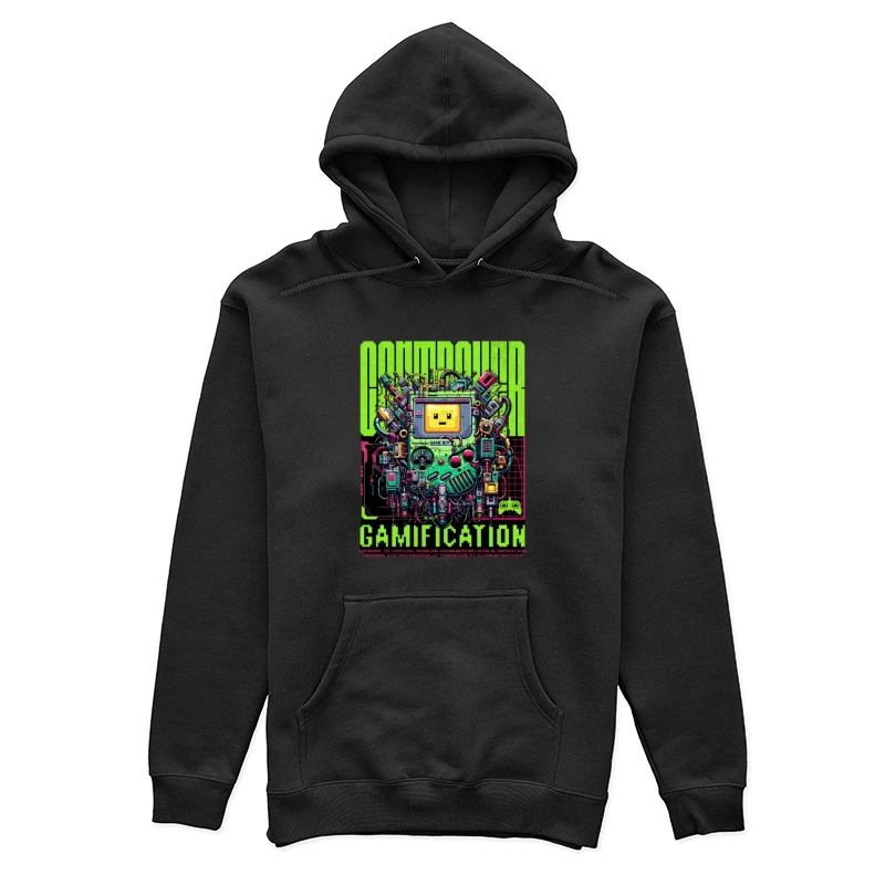 Retro-Gaming mit Gamification-Design Damen Pullover Hoodie
