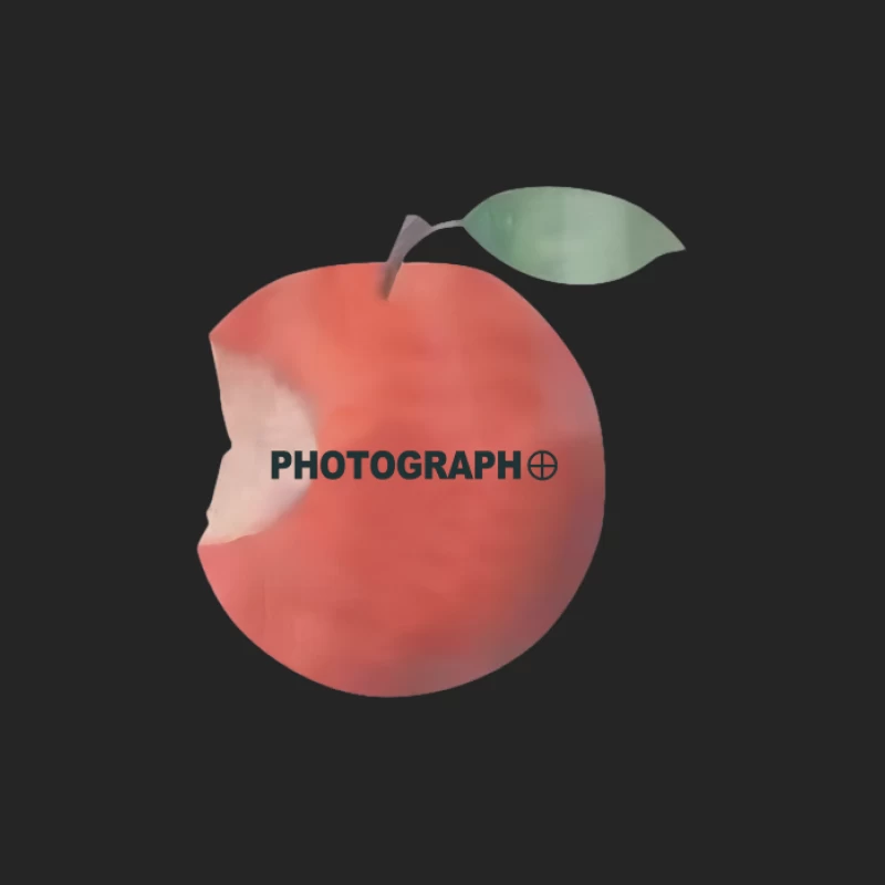 Pomme croquée avec texte Femme Sweat-shirt à enfiler