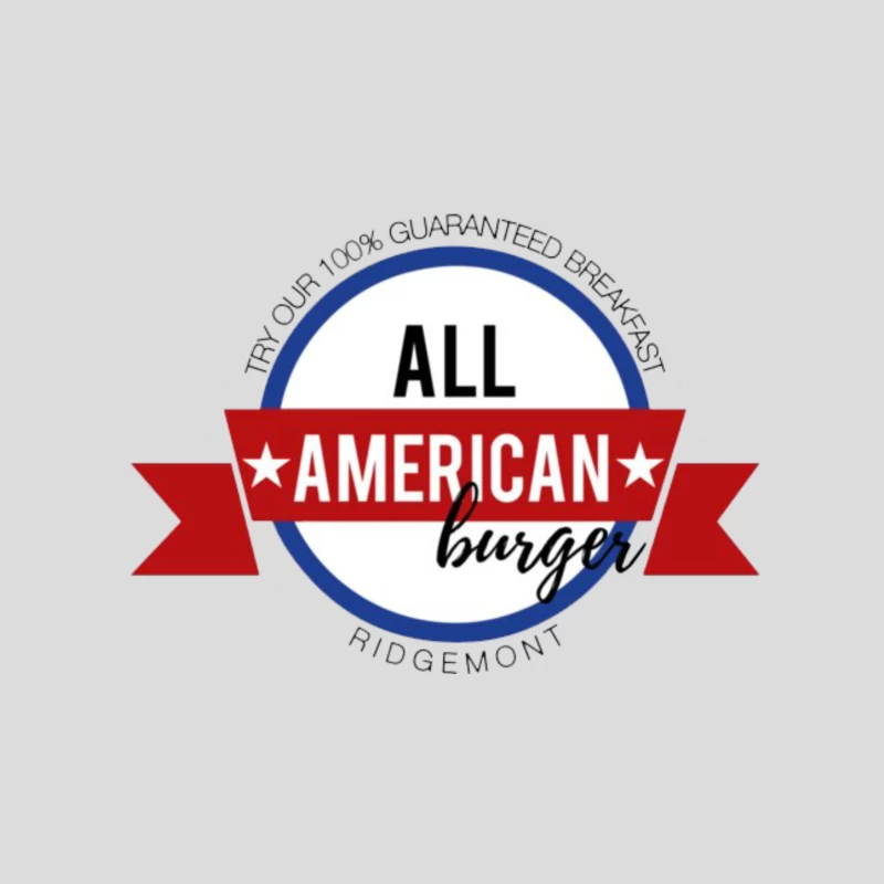 All american burger Baseball Cap