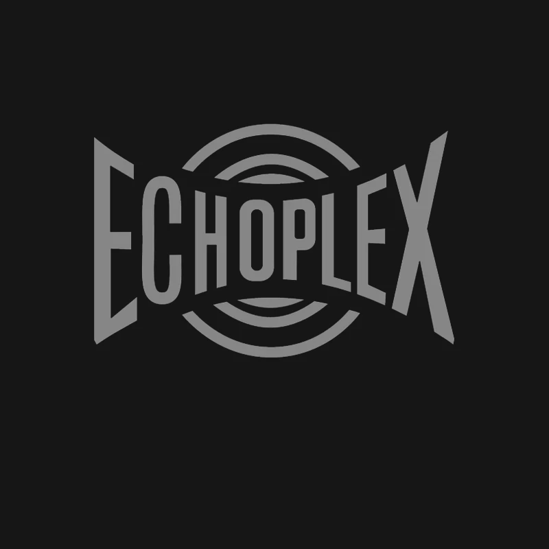 Echoplex Vintage Audio Brand Logo Design Female T-Shirt