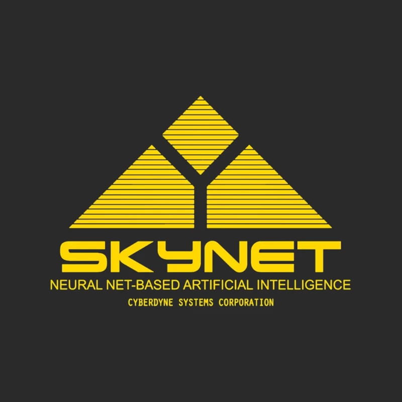 Skynet Corporate Logo - Cyberdyne Systems AI Technology Baseball Cap