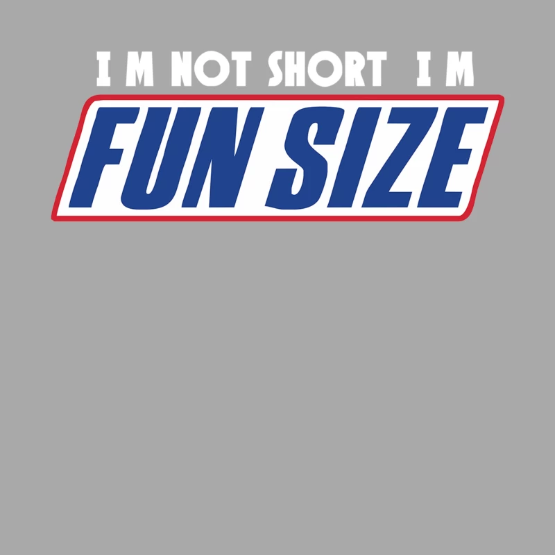 I_m Not Short I_m Fun Sized Snickers Marathan Funny Male Pullover Hoodie