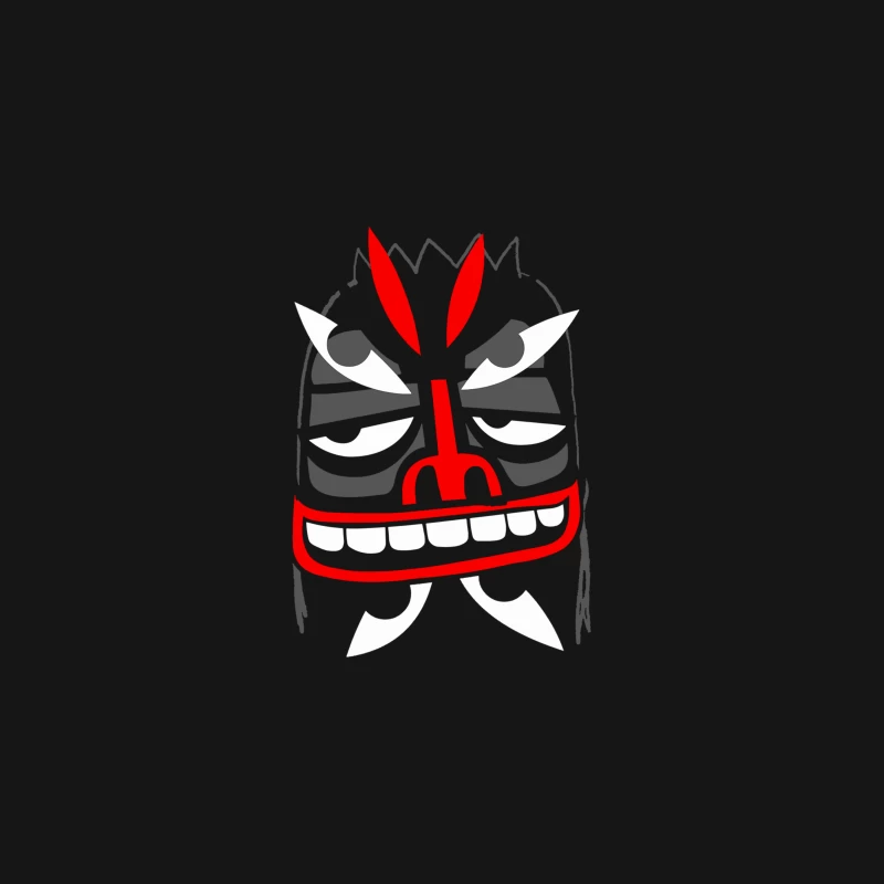 Addict X Mysterious Al Mask Desk Mat