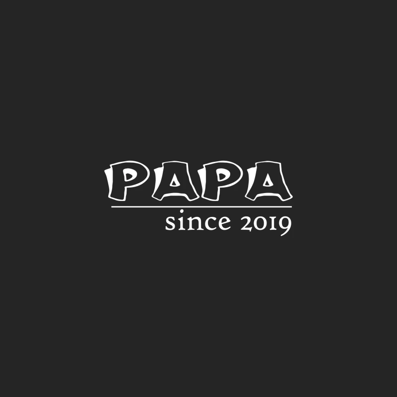 T-shirt Papa depuis 2019 Femme Sweat-shirt à enfiler
