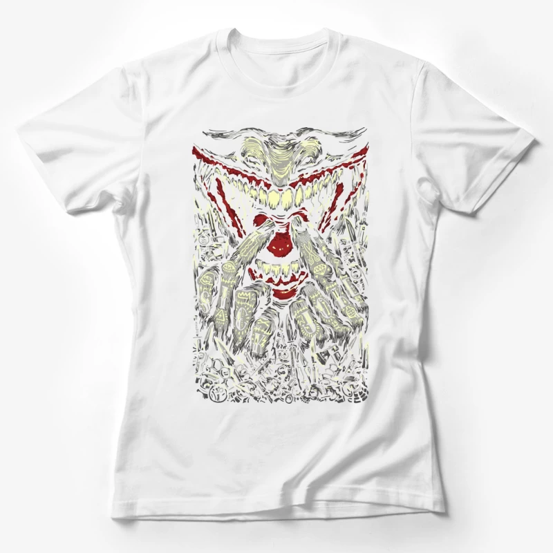 Awesome joker tooth Female T-Shirt