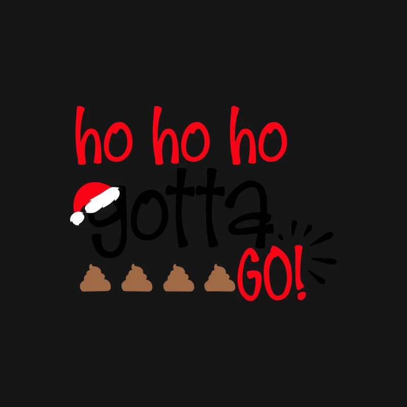Blague de Noël amusante sur un besoin pressant Femme T-Shirt