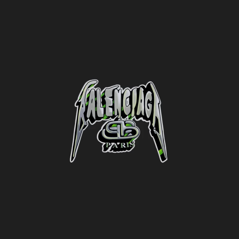 Design de logo métal de Balenciaga Homme Débardeur