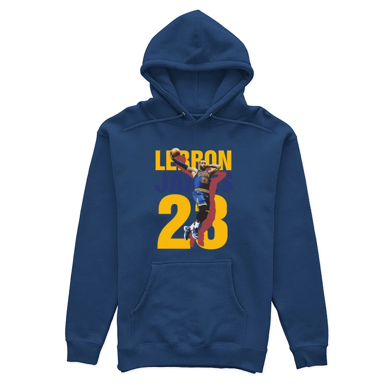LeBron James Basketball Player Graphic Female Pullover Hoodie