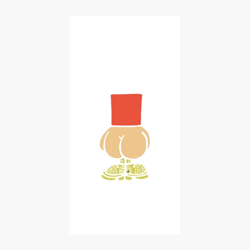 Mr Arse Stag Night iPhone Case