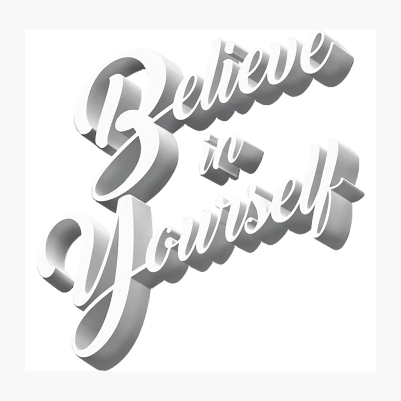 Believe In Yourself - Self CareMotivational Throw Pillow