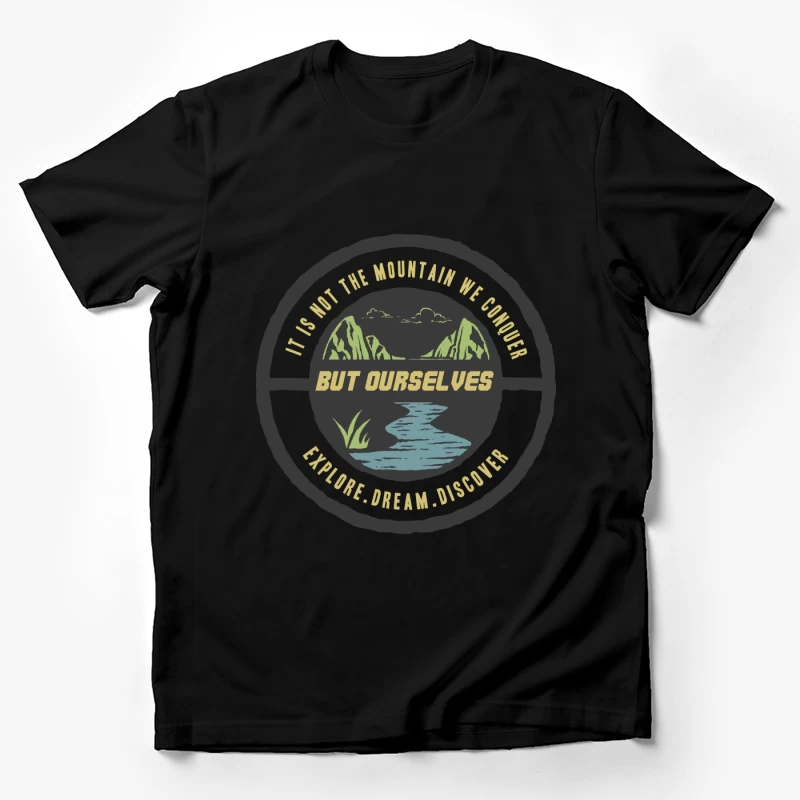 Motivation et Découverte en Plein Air Homme T-Shirt