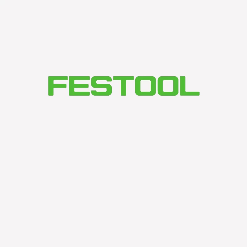 Festool Green Industrial Power Tool Brand Logo Female T-Shirt