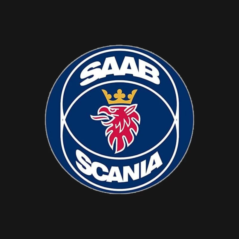 Classic Saab badge Male Long Sleeve T-Shirt