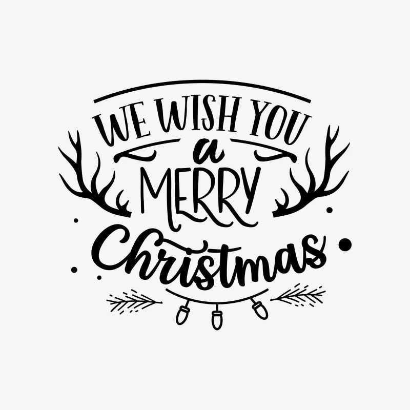 Souhait de Joyeux Noël avec Graphismes Festifs Homme Sweat-shirt à enfiler