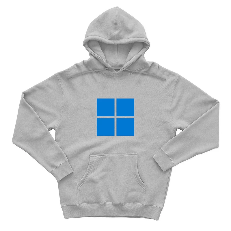 Microsoft Windows Operating System Logo Male Pullover Hoodie