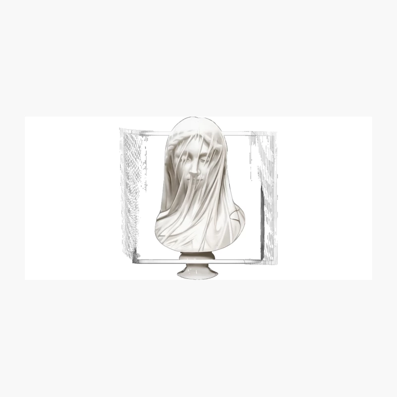 Aesthetic Statue Glitch 2 Graphic DesignIllustration Coffee Mug