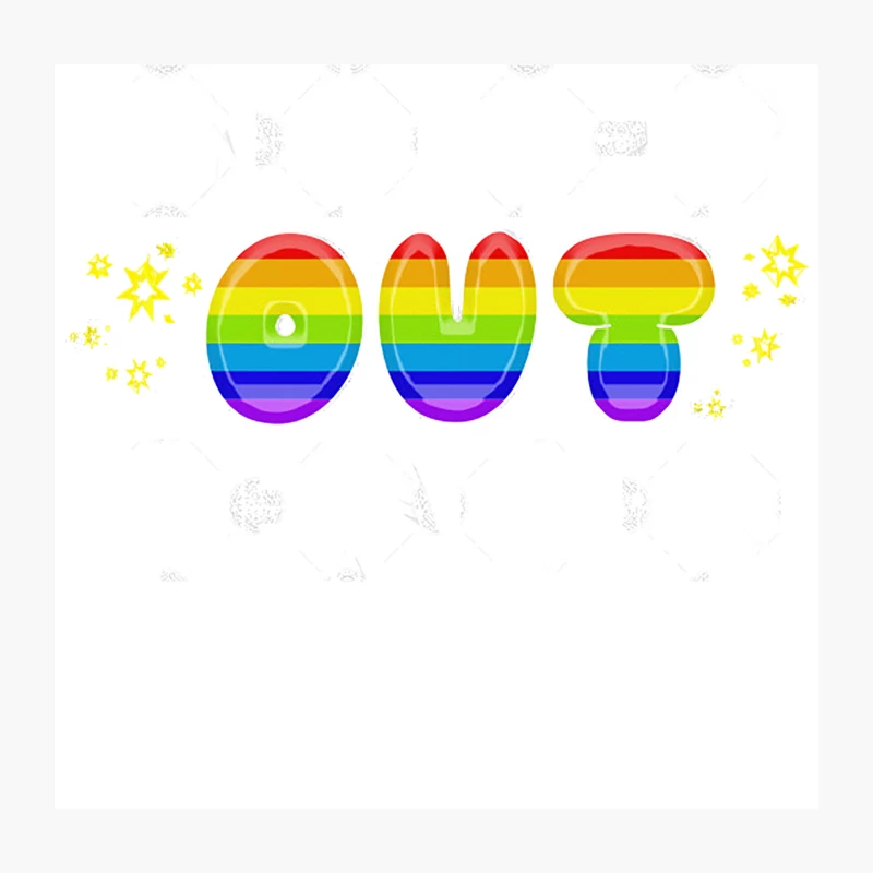 Better Out Than In Gay Pride Throw Pillow