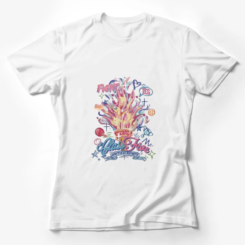 Cohésion de Classe et Esprit Sportif Femme T-Shirt