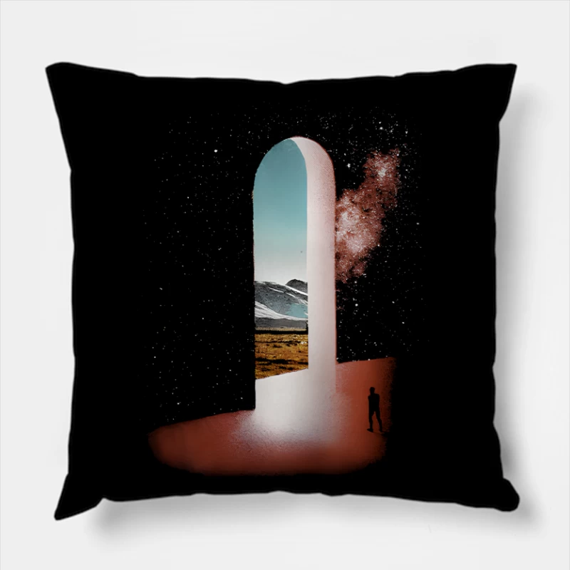 Metric The Doomscroller Throw Pillow