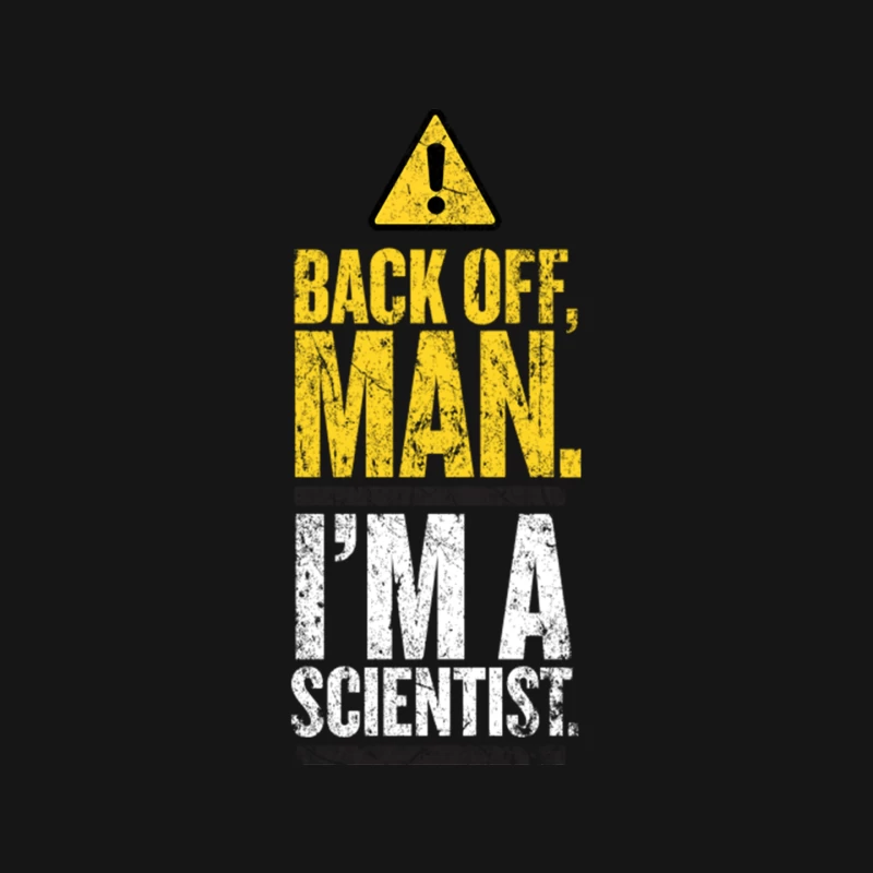 Back Off Man. I_m a Scientist. Mouse Pad