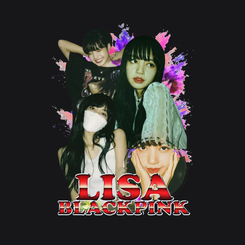 Lisa blackpink Male Pullover Hoodie