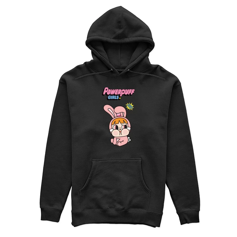 Süßes Häschen Powerpuff Mädchen Damen Pullover Hoodie