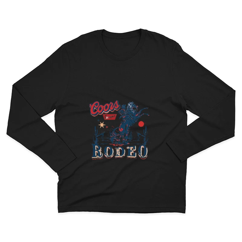 Graphique Thème Rodéo Coors Banquet Homme Manches Longues T-Shirt