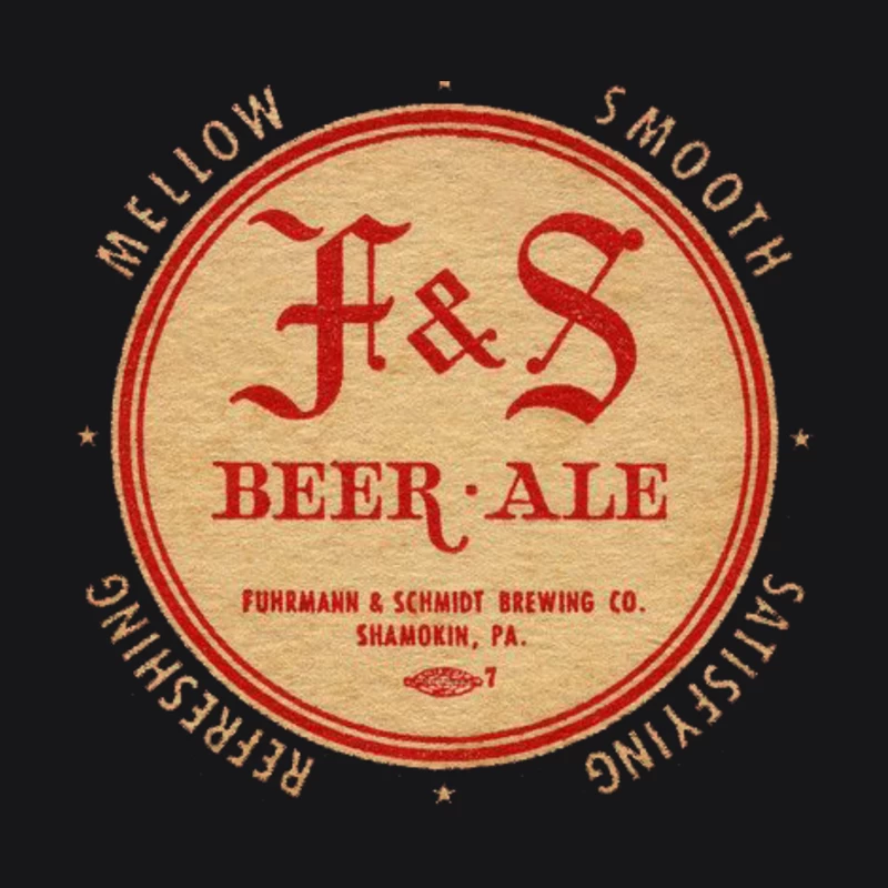 F and S Beer Ale Male Pullover Hoodie