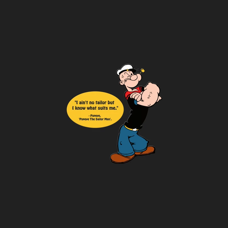3 POPEYE THE SAILOR MAN Bucket Hat