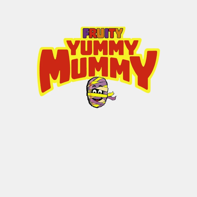 Fruity Yummy Mummy Cartoon Character Logo Male Tank Top