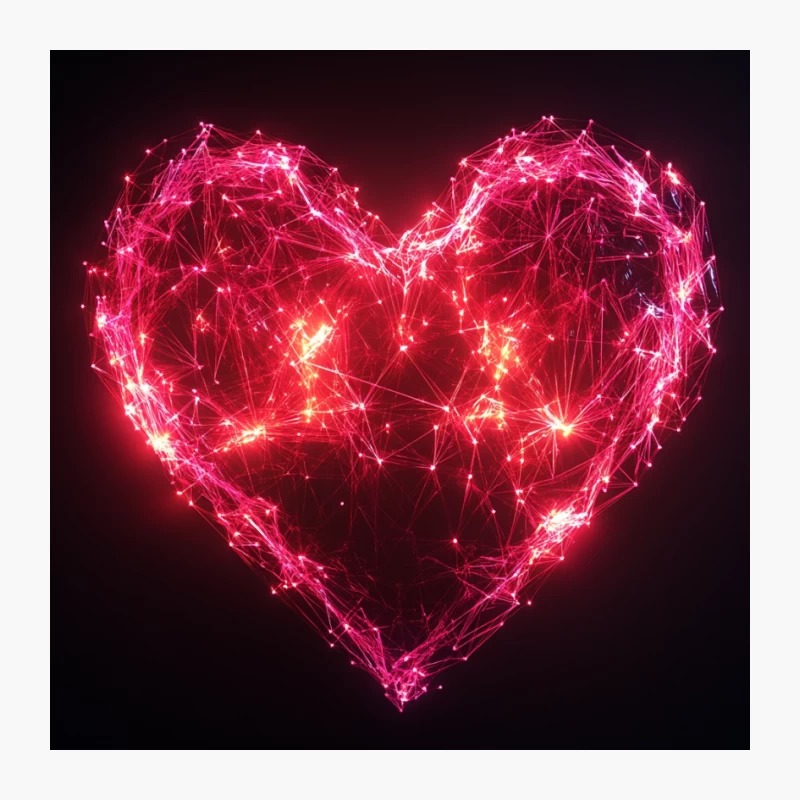Digital Love: A Network of Connections Pin