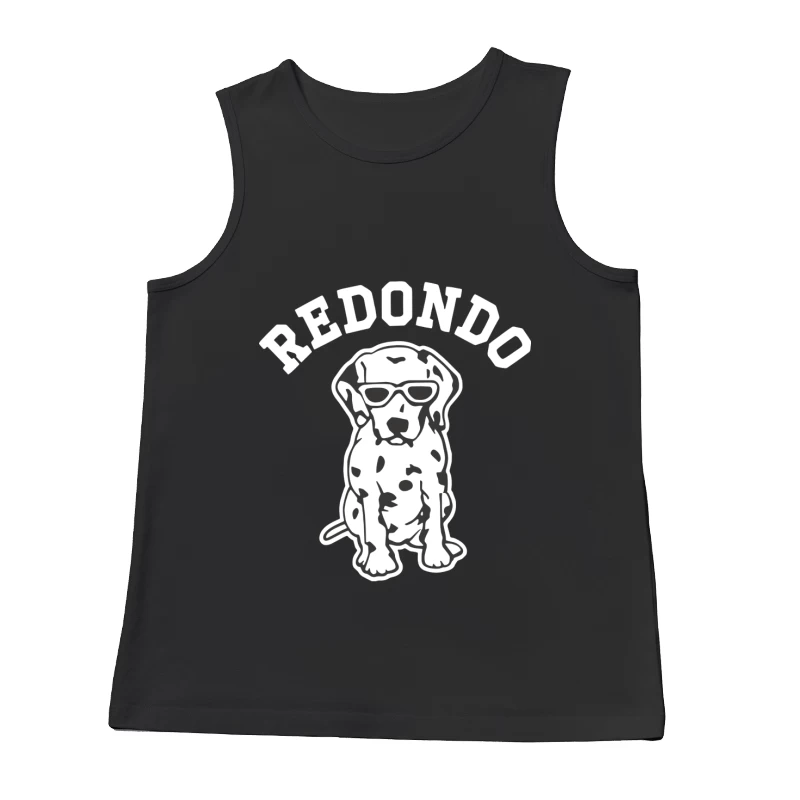 Dalmatiner mit Sonnenbrille Herren Tanktops