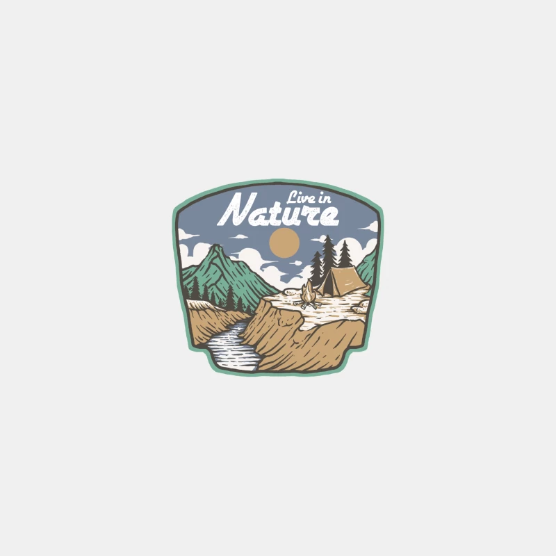 Leben in der Natur: Camping und Abenteuer Herren Tanktops