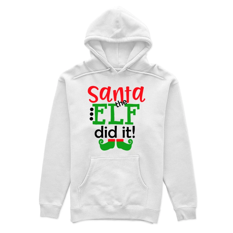 Le lutin de Santa a fait la blague amusante Femme Sweat à capuche