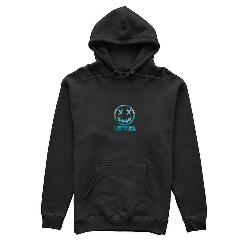 Sourire coloré avec texte Femme Sweat à capuche