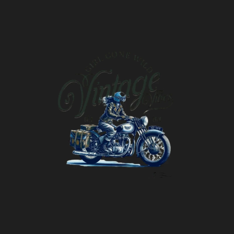 Vintage Motorradfahrer Design Herren Tanktops