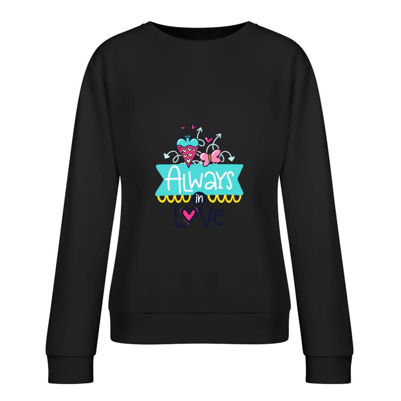 Toujours Amoureux Femme Sweat-shirt à enfiler