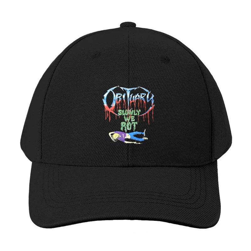 Obituary Slowly We Rot Baseball Cap