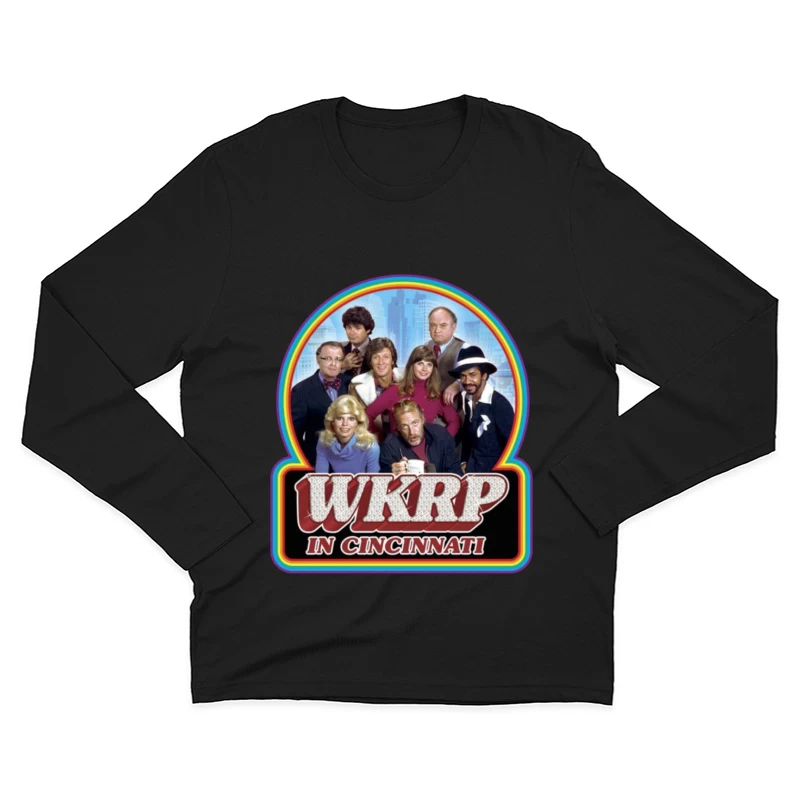 WKRP in Cincinnati skyline logo 6 Male Long Sleeve T-Shirt