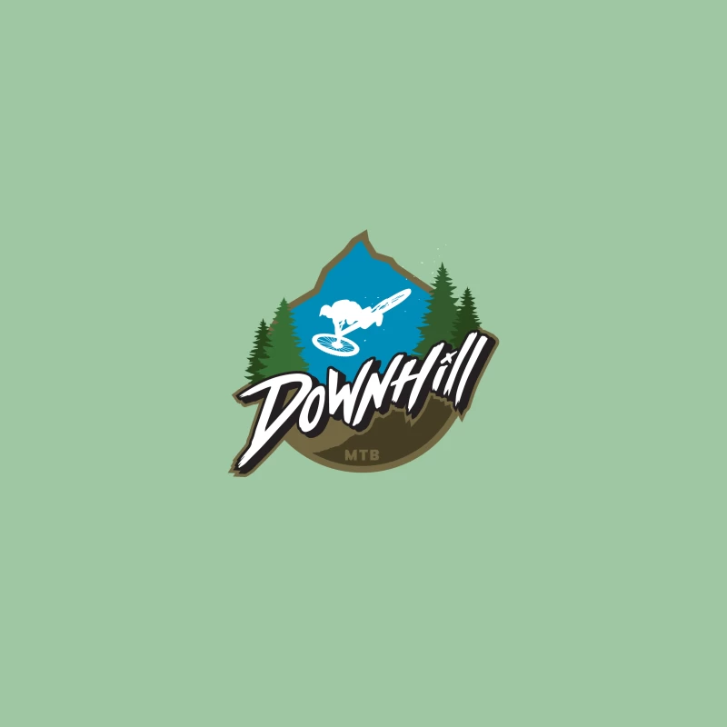 Downhill Mountain Biking Coffee Mug