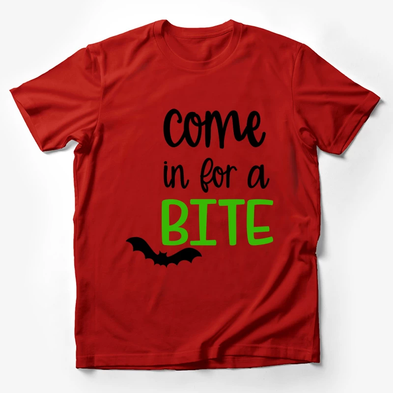 Invitation d'Halloween avec chauve-souris Homme T-Shirt