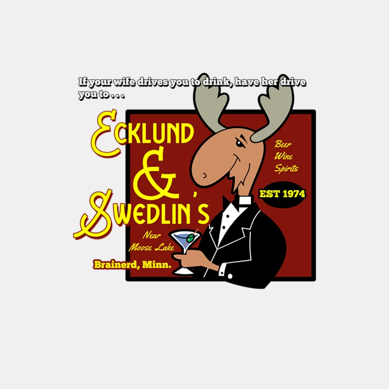 Ecklund & Swedlin_s Bar from Fargo Male Tank Top