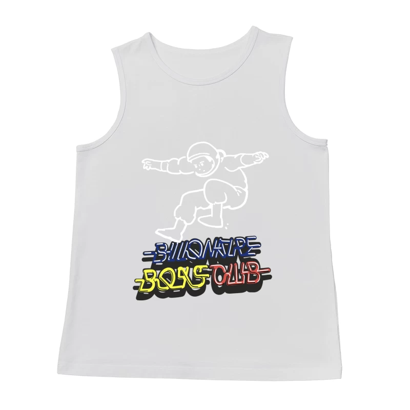 Astronauten-Springer mit lebhaftem Schriftzug Herren Tanktops