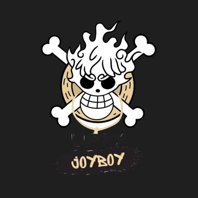 Emblème pirate avec Luffy et Joyboy Homme Débardeur