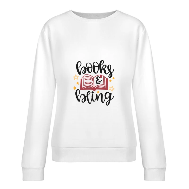 Livres et Éclat Femme Sweat-shirt à enfiler