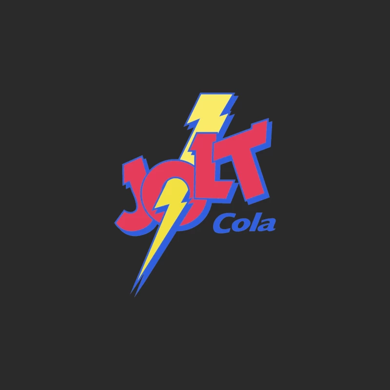 Retro Jolt Cola Energy Drink Logo with Lightning Bolt Design Baseball Cap