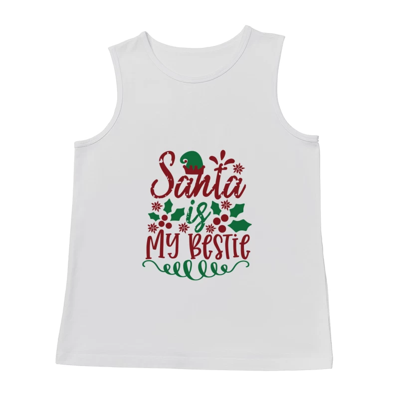 Noël Amusant: Santa Mon Ami Homme Débardeur