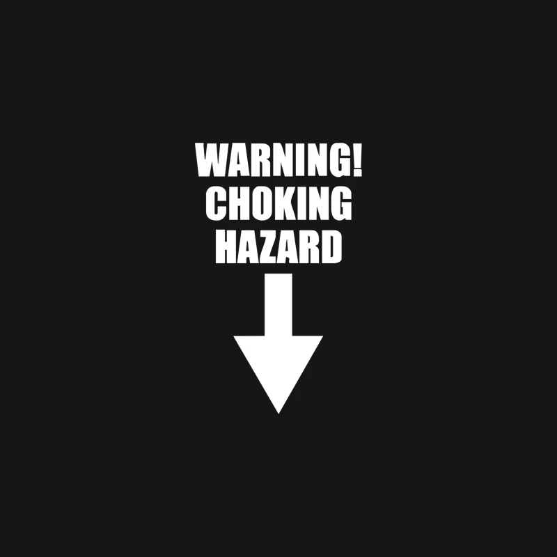 WARNING CHOKING HAZARD PRINTED Desk Mat