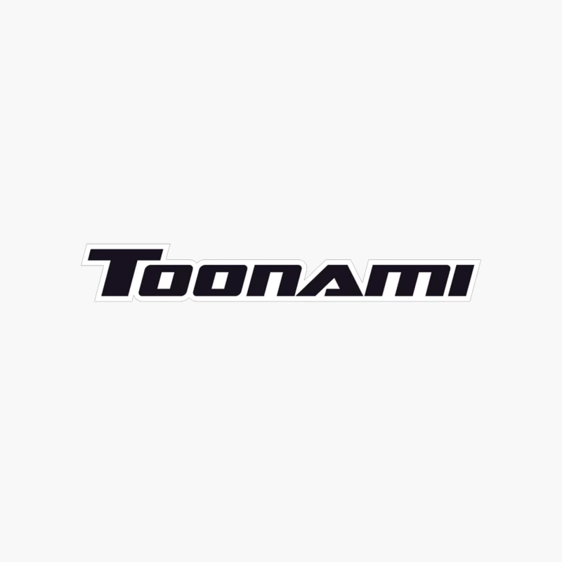 Toonami Black Text Logo - Cartoon Network's Anime Programming Block Cotton Tote Bag